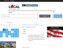 Tablet Screenshot of eastendlocal.com